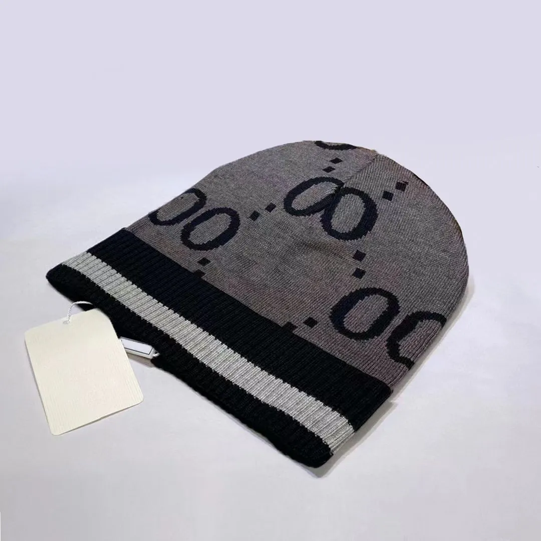 2021 Mode hochwertige Beanie Unisex Strickmütze klassische Sportschädelmütze Damen Casual Outdoor 6