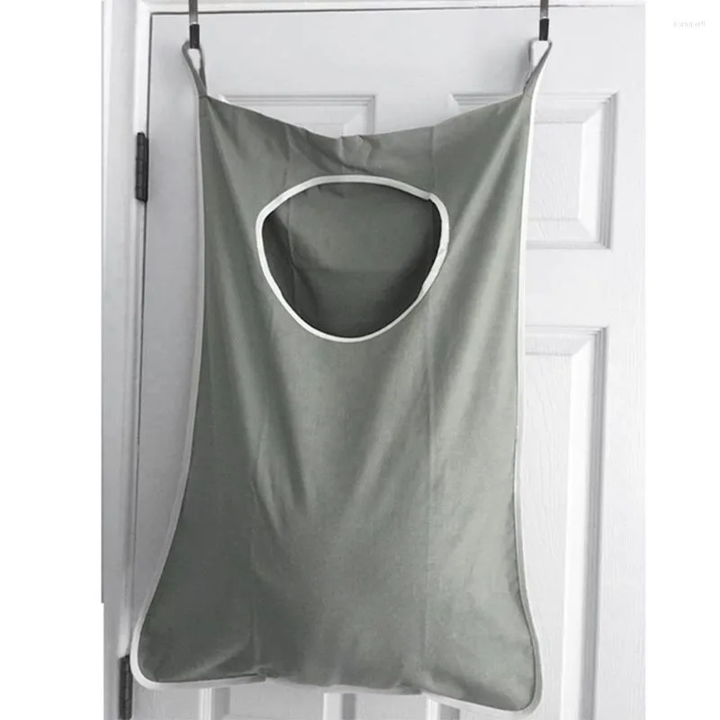 Laundry Bags Large Capacity Door Hanging Dirty Clothes Bag Oxford Cloth Home Storage For Trip Bathroom