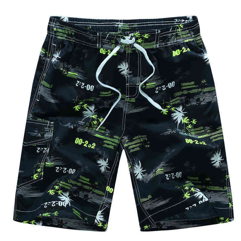 Swimwear voor heren Men Gedrukte strand Shorts Snel droge zwempak Print Boxer Shorts Swimwear Sport Shorts Swimsuit Plus Maat 6xl J220913