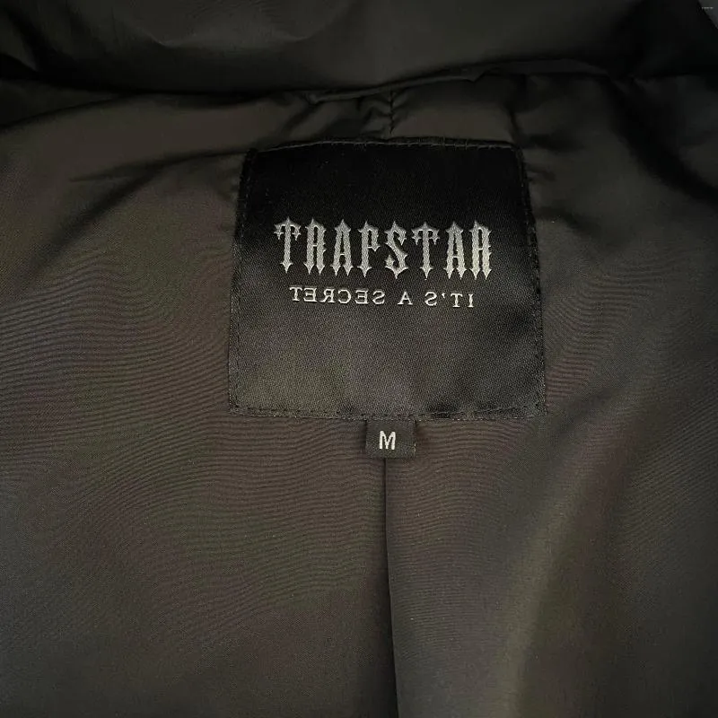 Jackets 남자 2022 Trapstar 자수 다운 재킷 패션 캐주얼 브랜드 Cool Jacketstop