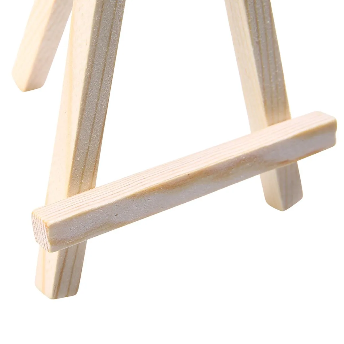 10pcs/set Wooden mini easel Stands Table Card Stand holder Small Picture Display Stand for Home Party Wedding Decoration