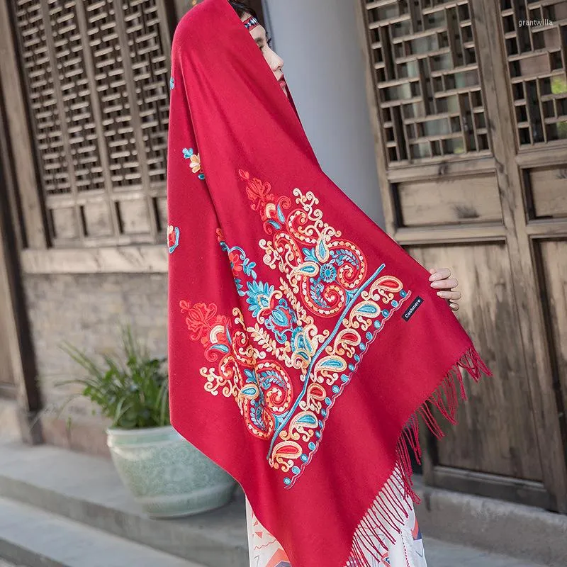 Ladies warm cheap shawl