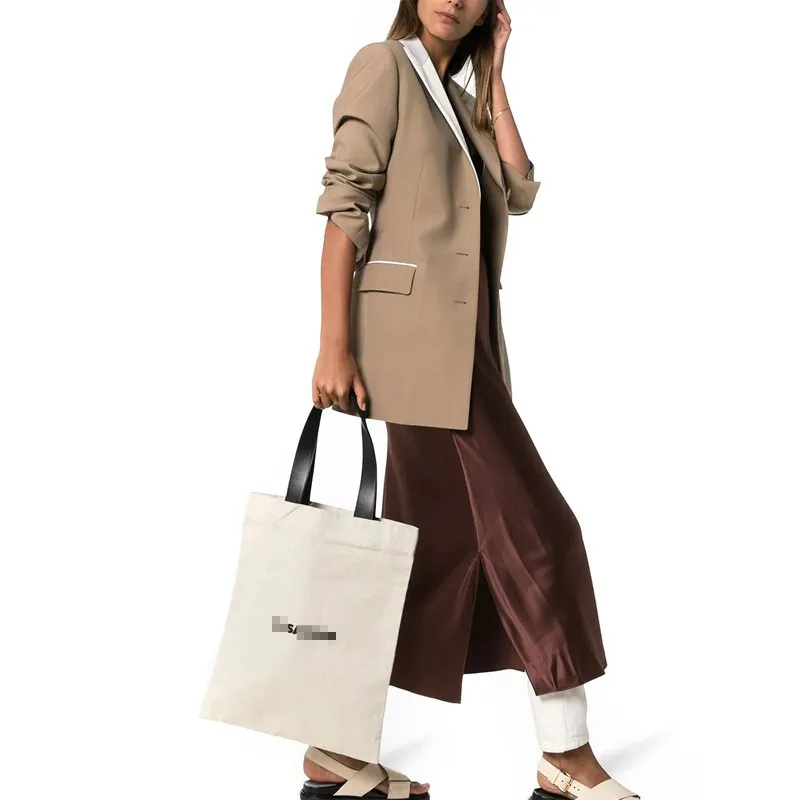Nowe mody damskie torby projektantki przyczynowe torebki płótno duże pojemność