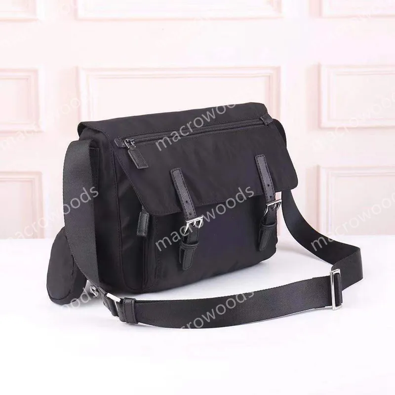 mens bags fashion designer crossbody bags Business handbag briefcases brand messenger shoulder bags envelope purses new black waterproof nylon