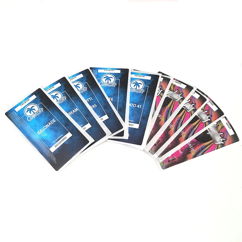 Wholesale Connected Preroll Tube Packaging Label Customized Stickers
