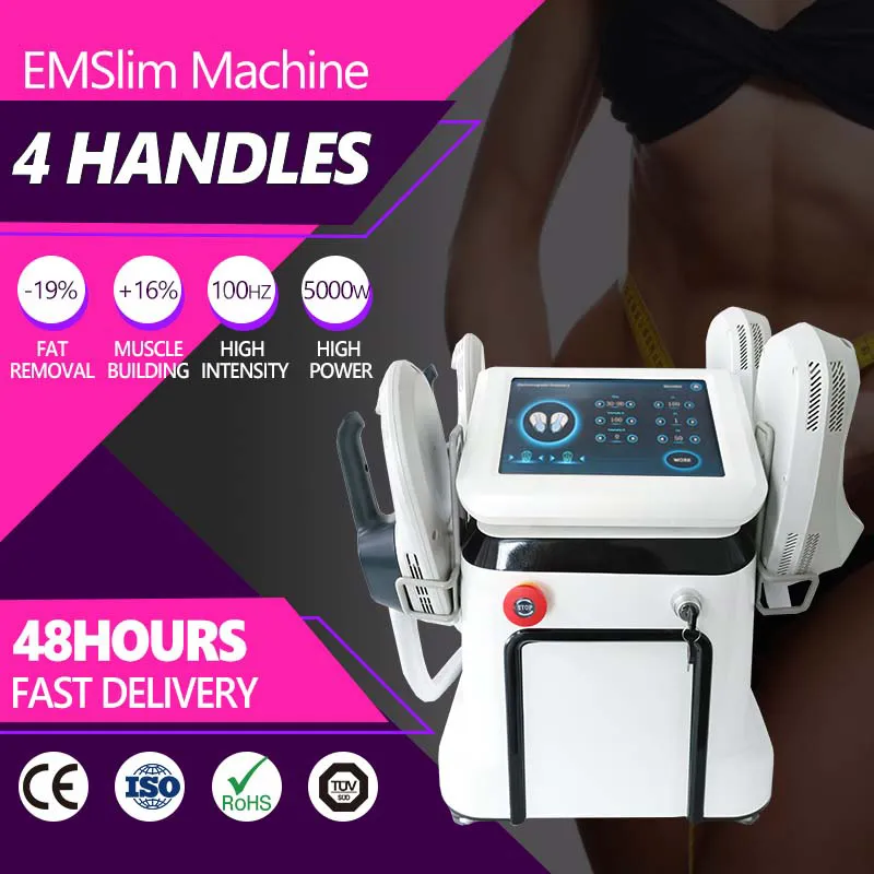 2023 Último dispositivo de estimulación muscular electromagnética de máquina de adelgazamiento EMSlim para la forma del cuerpo