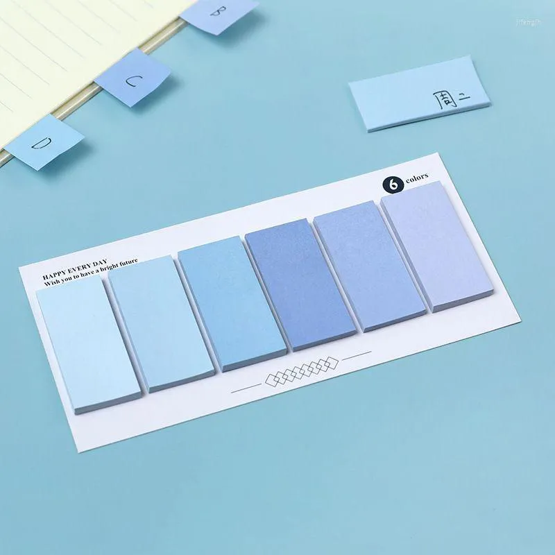 Piece Lytwtw's Office School Supplies Stationery Cute Sticky Notes Adhesive Memo Pad Index Notepad Sketchbook Planner