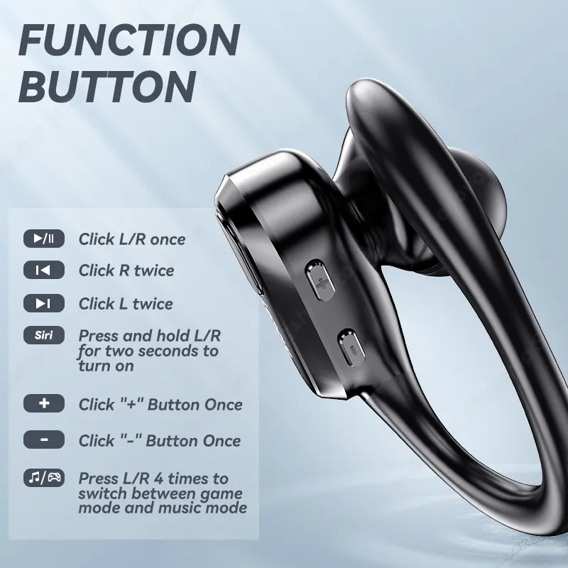 Lenovo New XT80 Headphones True Wireless Earbuds Bluetooth 5.3