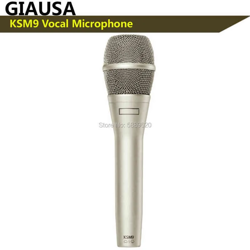 Mikrofone KSM9 KSM9HS KSM9/SL KSM9/CG professionelles Gesangsmikrofon mit dynamischer Nierencharakteristik, kabelgebunden, Gesangsmikrofon mit Kabel T220919