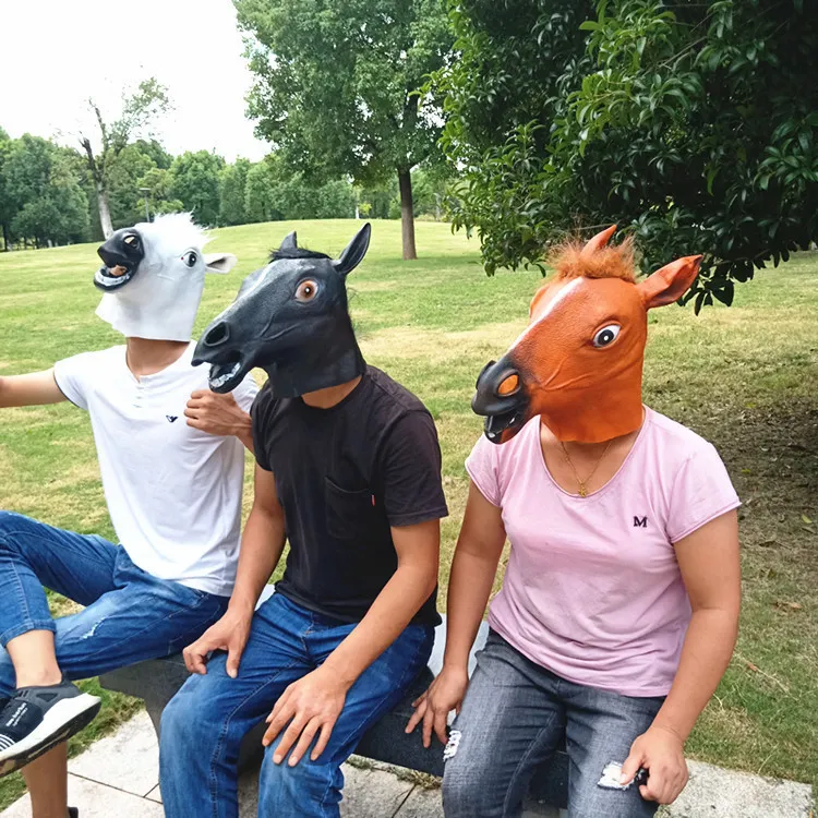 Paardenmasker Voor Maar € 11,95
