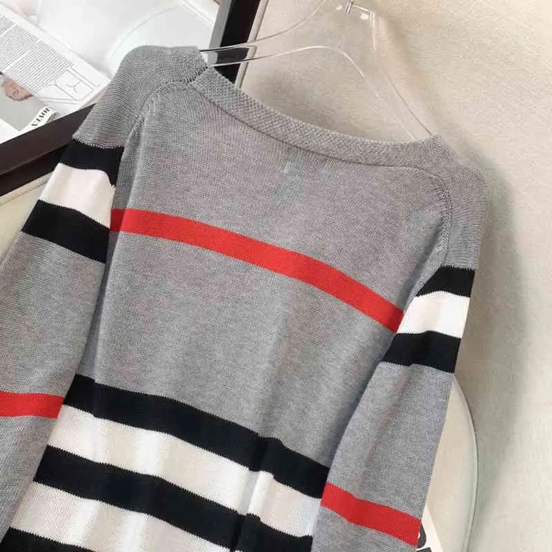 BRANCA MUNDAS MUNHAS B TEES HOMEMENTE British Stripe Knit