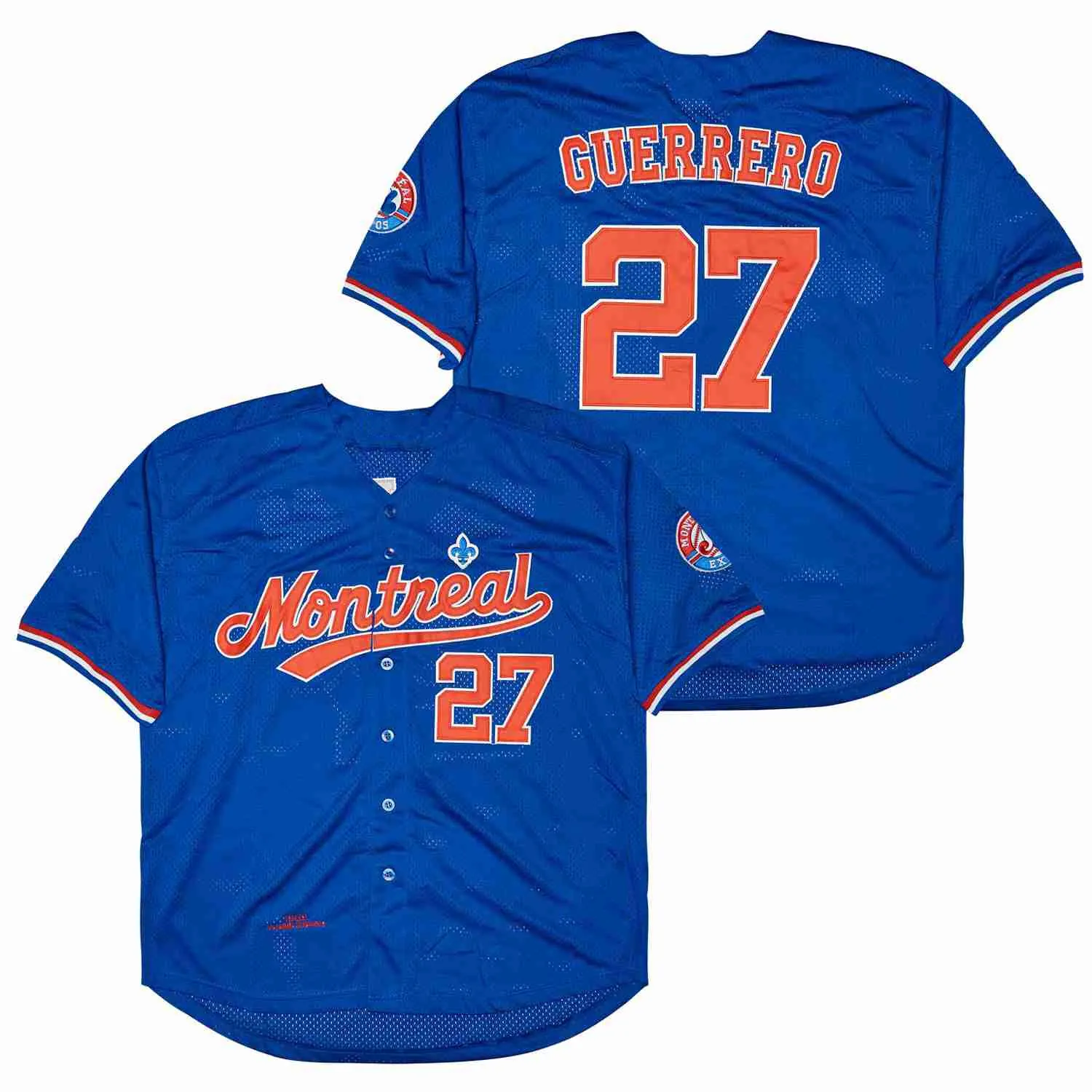 Montreal Expos Vladimir Guerrero #27 Vintage Baseball Jersey