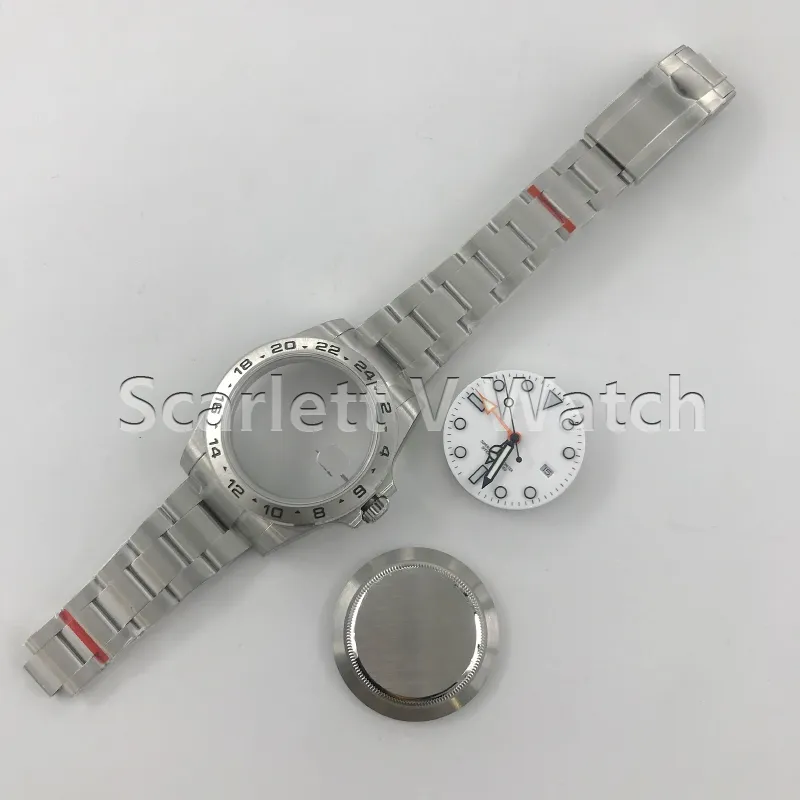 GM Factory Men's Watch New Edition Super Perfect Quality 42mm Edition White Dial Case On Armband A3186 CHS V2 för 216570