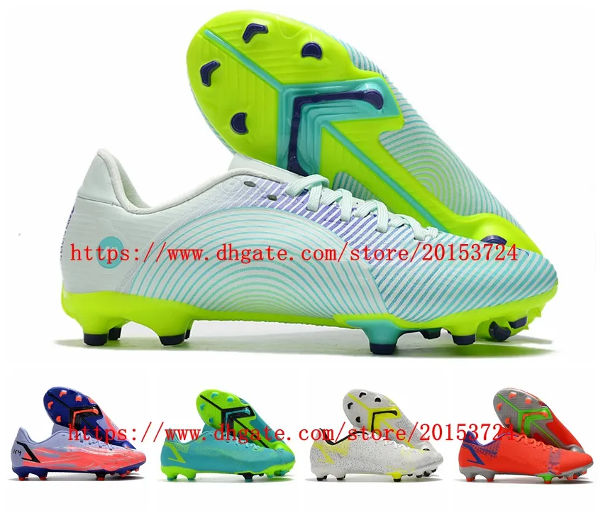 أحذية كرة القدم رجال Vapores 14 أكاديمية FG Cleats Boots Boots Neymar Cristiano Ronaldo CR7 Tacos de Futbol Outdoor Ground