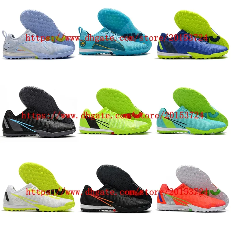 Scarpe da calcio Zoomes Vapores 14.5 Pro TF Turf Cleats Scarpe da calcio Terreno compatto Pelle morbida Scarpe da calcio comode