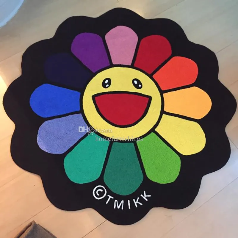 Sunflower Takashi Murakami Area Rug Trending From