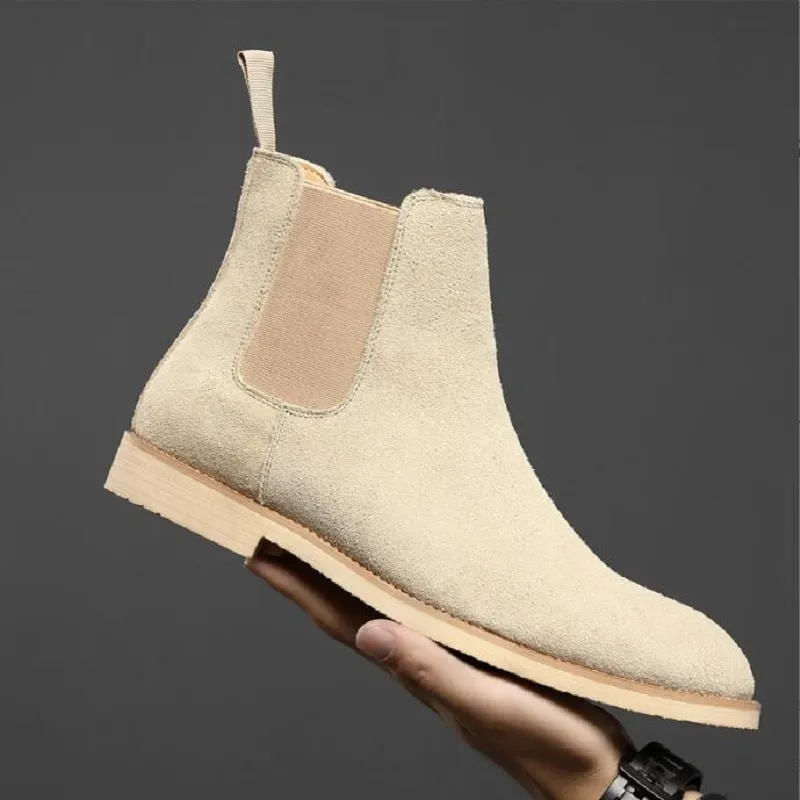 Мужчина Chelsea Boots Boot Boot Classic Trape обувь черная коричневая бизнес мадовальница DA68