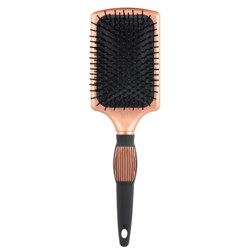 Escovas de cabelo elétrico airbag pente de nylon antiestático massagem de pacote de cabelo de cabelo largura de dentes de saúde Brush Professional Barber2152