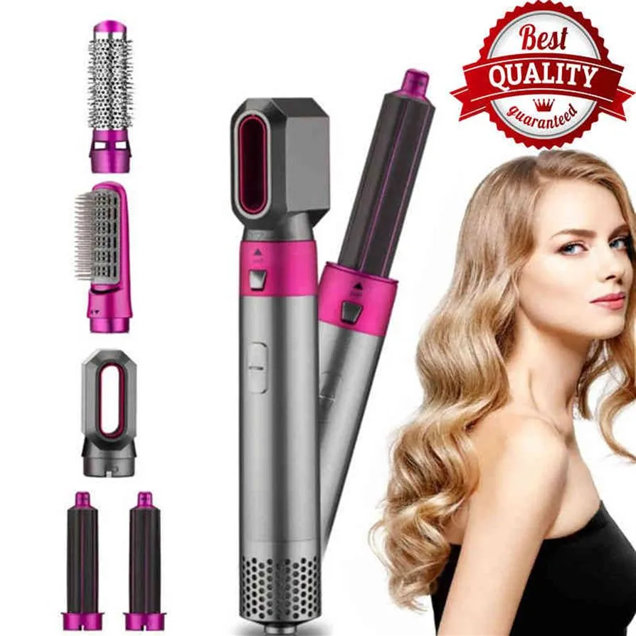 Fastion Air Wrap Curling Irons 5 In 1 Electric Hair Dryer Negative Ion