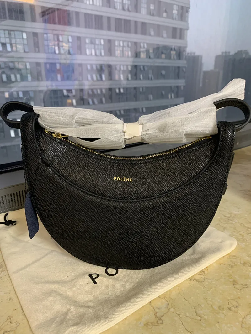 Designer Bag French Paris Niche Design High-grade Texture Messenger Crescent Bag Women's Leather bag Armpit Saddle fashion bags