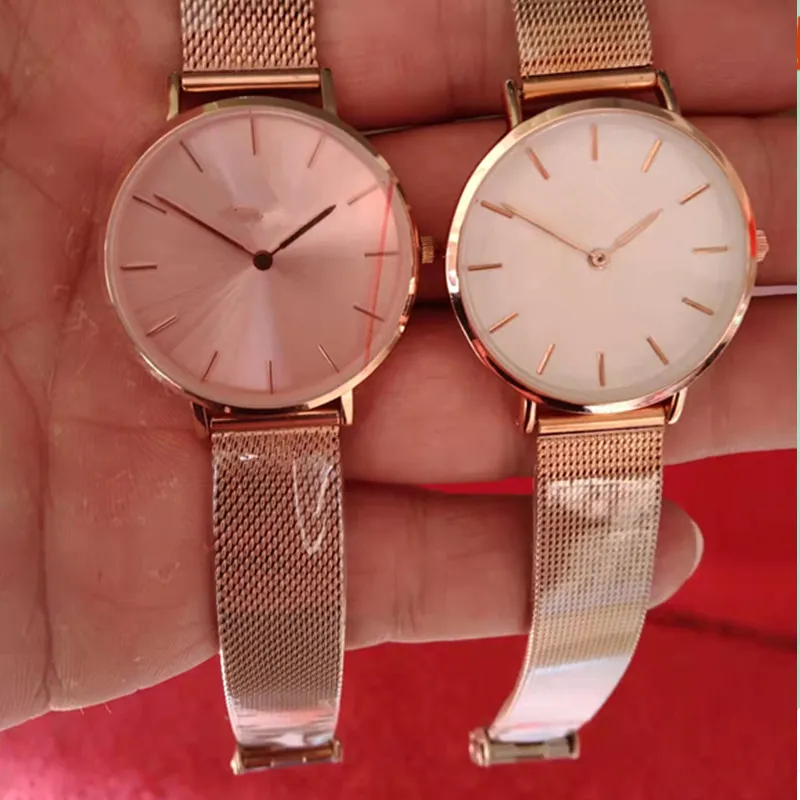 green Pure stainless steel WW 3A 1&1 d&w ladies watches superior rose gold Wristwatch Fashion Japanese movement quartz watch Montr2844