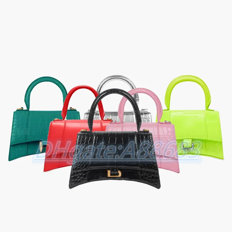 7A qualità Vera pelle Maniglia a tracolla a clessidra Borse da donna Tote da uomo Designer di lusso Portafoglio singolo originale Borsa a tracolla Borsa a tracolla