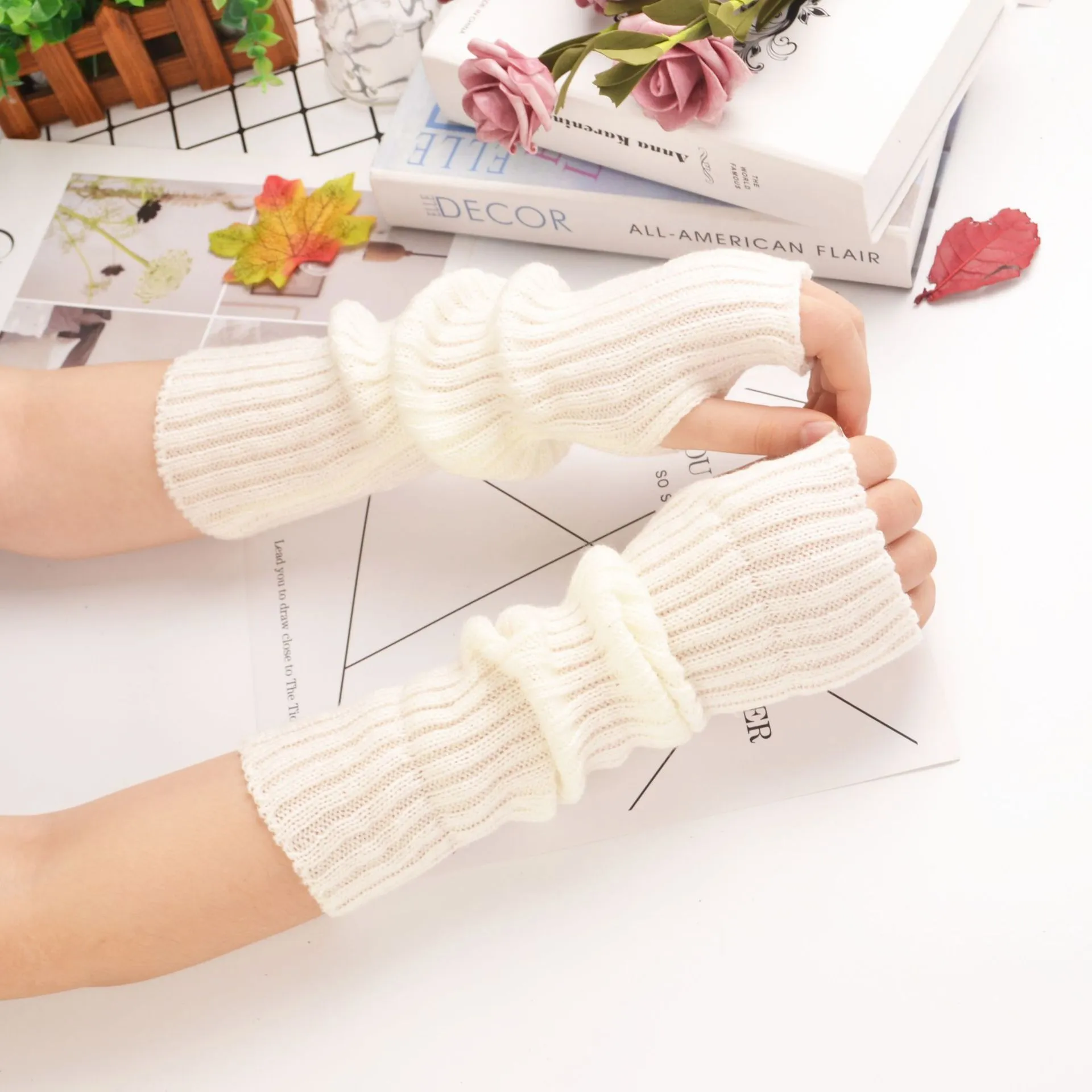 Дамы длинные пальцы безжалостные перчатки для девочек панк готические перчатки Rl214