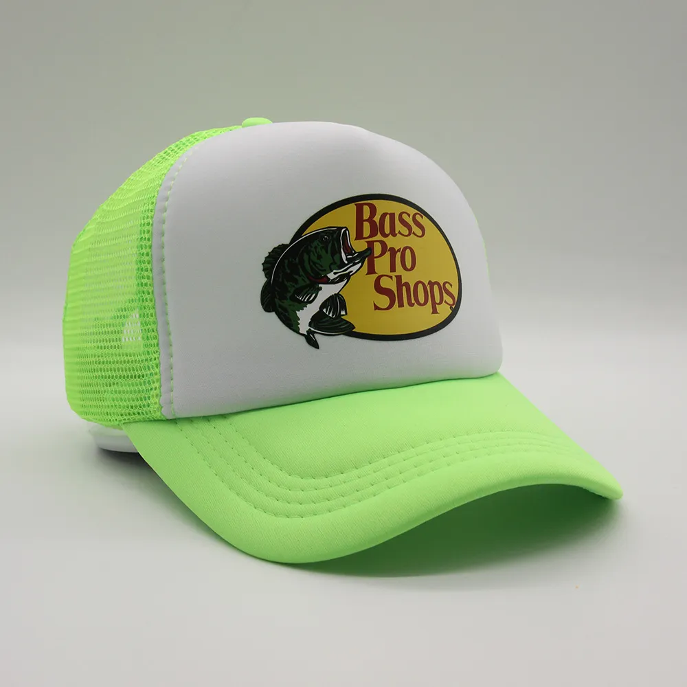 Bass Pro Shop Printed Truck Cap Stylish Summer Outerwear For