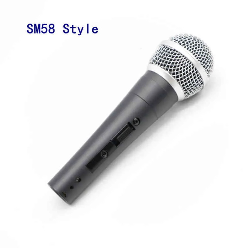 Microphones SM classic 58 57 traditional sm58sk wired handheld vocal karaoke singing dynamic microphone with switch T220916