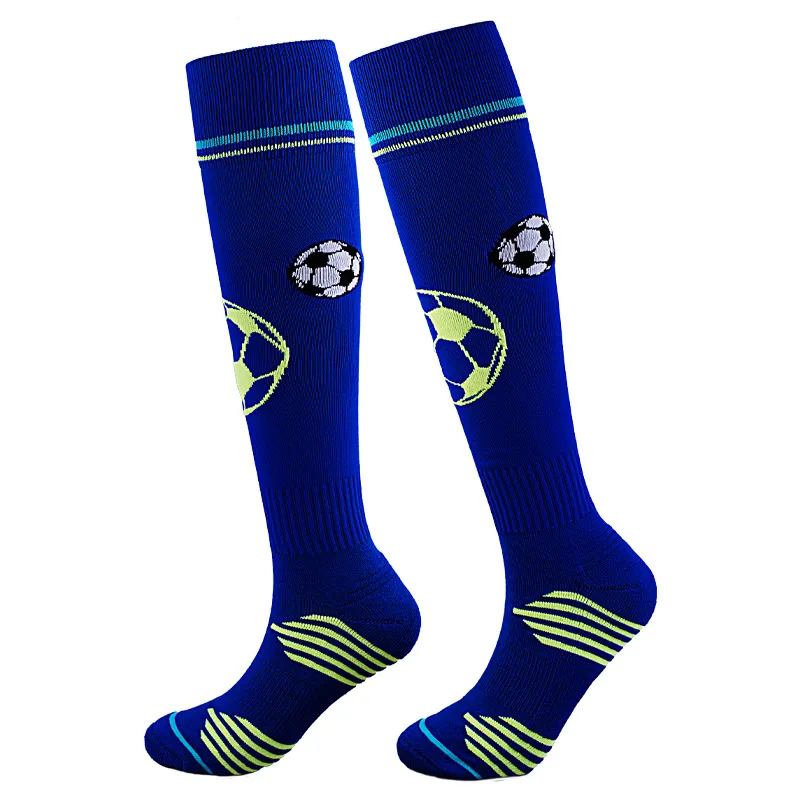 Soccer Socks Novely Football Pattern High Sock Funny Outdoor Sports Crew Casual Stocking for Adult Kids