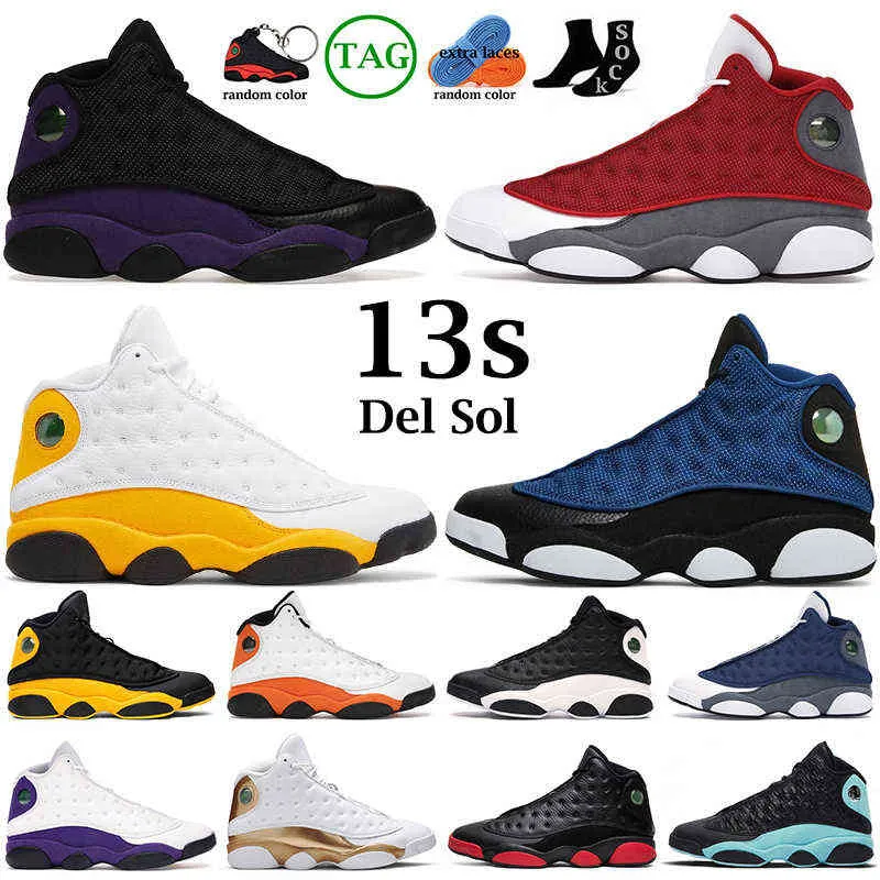 Chaussures de basket-ball Baskets de sport pour hommes Brave Bleu Violet Obsidienne Noir Hyper Royal Rouge Flint Starfish Reverse Bred Hommes Femmes 13S 13