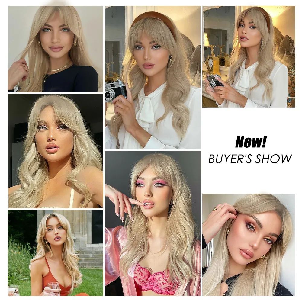 Hairsynthetic S Black Alan Eaton Long Ombre Light Ash Brown Blonde Cosplay Party Daily Synthetic Wig Women High Censle Tem ...
