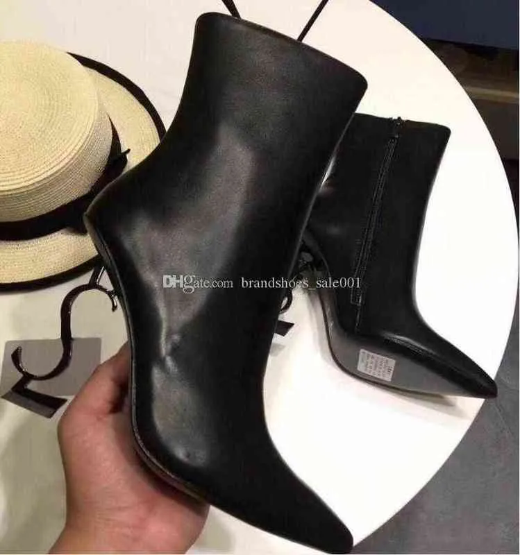 with Boots Box Sale Brand Sexy Shoes Woman Wedding Bridal Shoes High-heeled Winter Boots Fashion Fashion Single Pumps High Heel