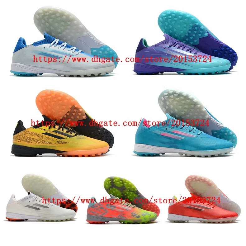 Chaussures de football Baskets X SPEEDFLOW.1 TF Turf Cleats Football Boots Hommes Scarpe Da Calcio