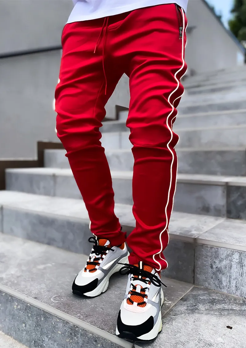 Reflective hip shop hop pants