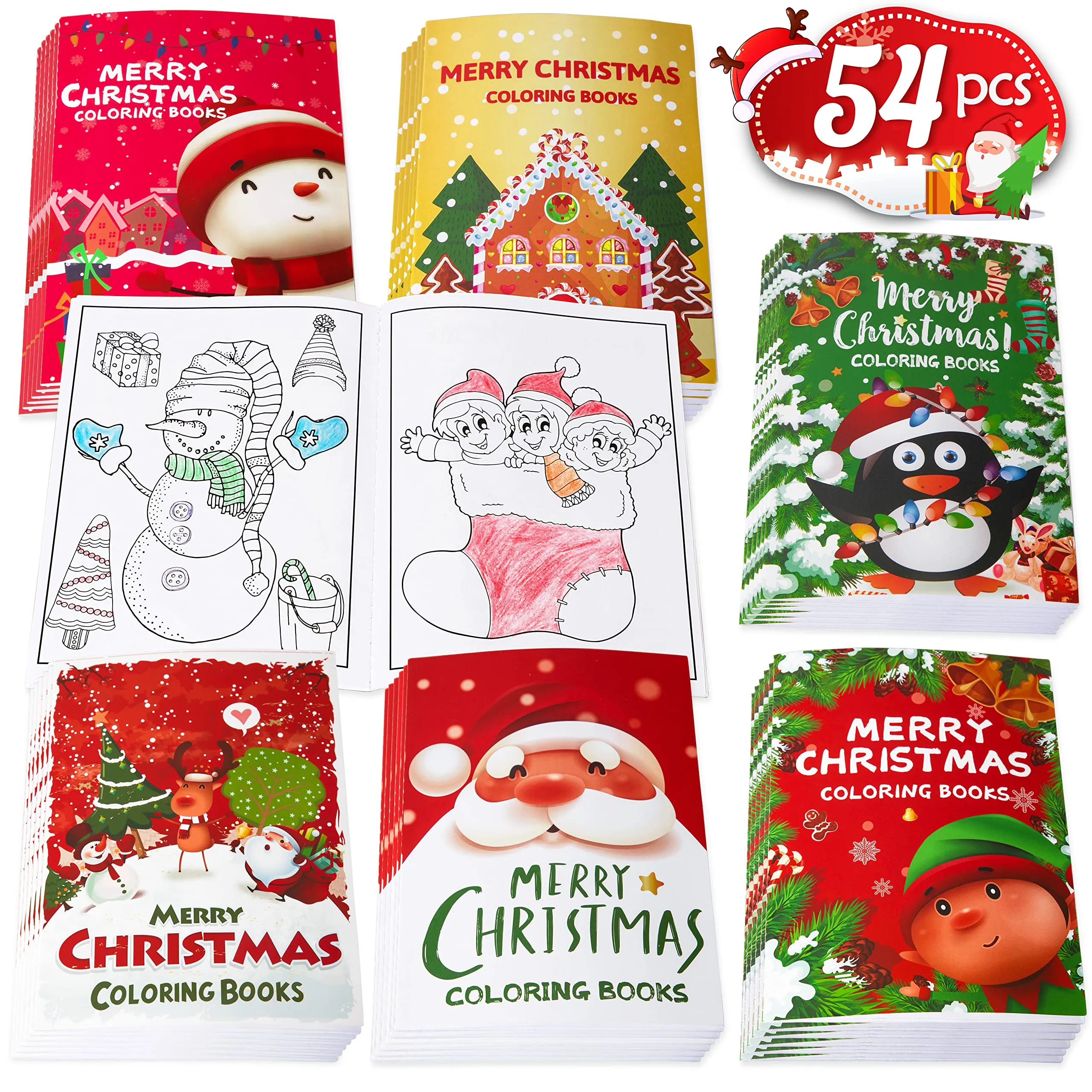 Christmas Decorations Coloring Books Kids Party Favors Xmas Stockings  Goodie Bags Stuffer Fun Holiday Supplies Drop Ediblesbag Am3Vy6781169 From  China Dvd, $0.46