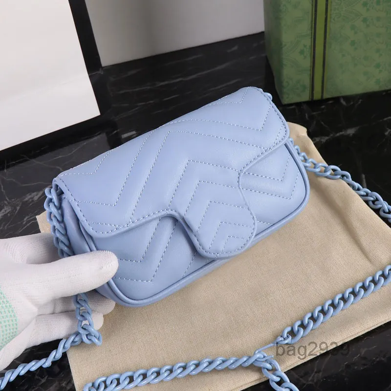 Akşam Çantaları Crossbody Çanta Zinciri Kadın Çanta Çanta V-Kapitone Hakiki Deri Düz Renk Cep Çıtçıt Moda Debriyaj Cüzdanlar Mar