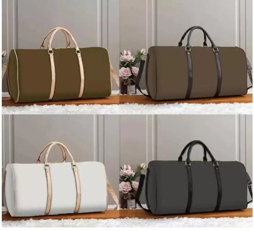 Designerskie torby wuchowe Holdalls Bagaż bagażowy Pu skórzane walebki turystyczne męskie męskie luźniki kreatywne 230m