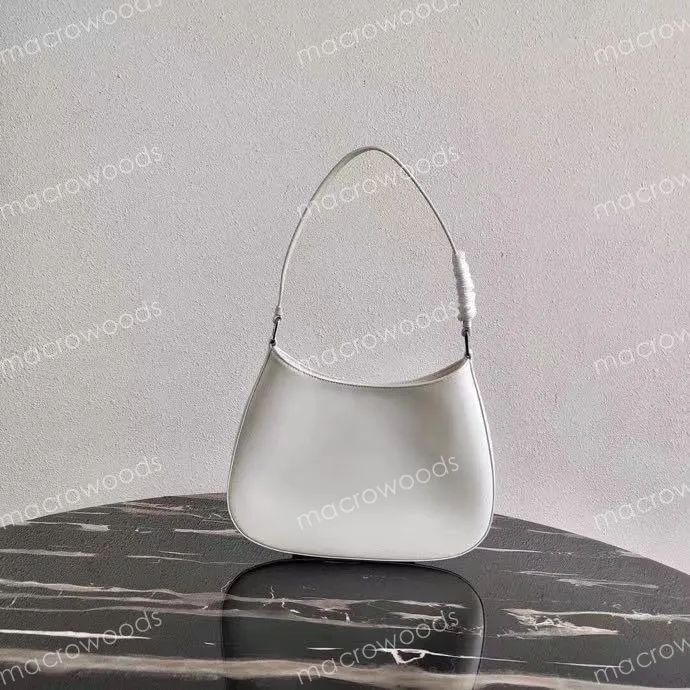 sac de créateur hobo sacs à bandoulière Cleo sac à main en cuir brossé sac à main femmes sac de luxe sacs à main rose concis couleur unie petits sacs à main argent brillant fourre-tout lisse