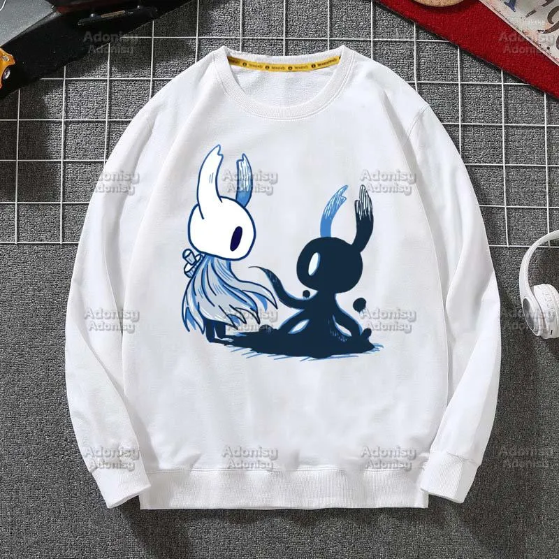 Hoods Hoodies Hollow Knight Women/Men Fashion Hooded Sweatshirt Casual kleding Aanpassing voor klanten