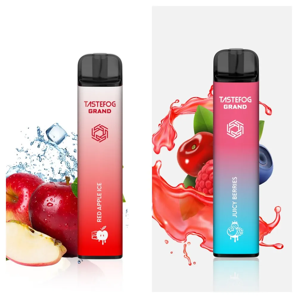 QK OEM grossistpriser engångsvape Vape Pen Pod Device Tastefog Grand 4000 Puffs Fruit Ice Rechargeble E-cigarett smak VAP