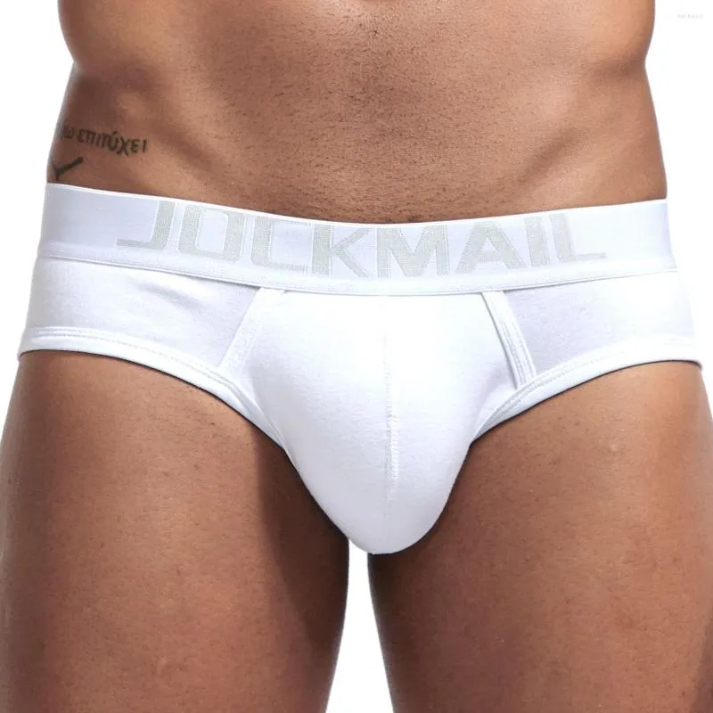 Underpants JOCKMAIL's Threaded Cotton Men's Panties Triangle Pure Sweat-absorbing Foreign Trade Underwearwholesale