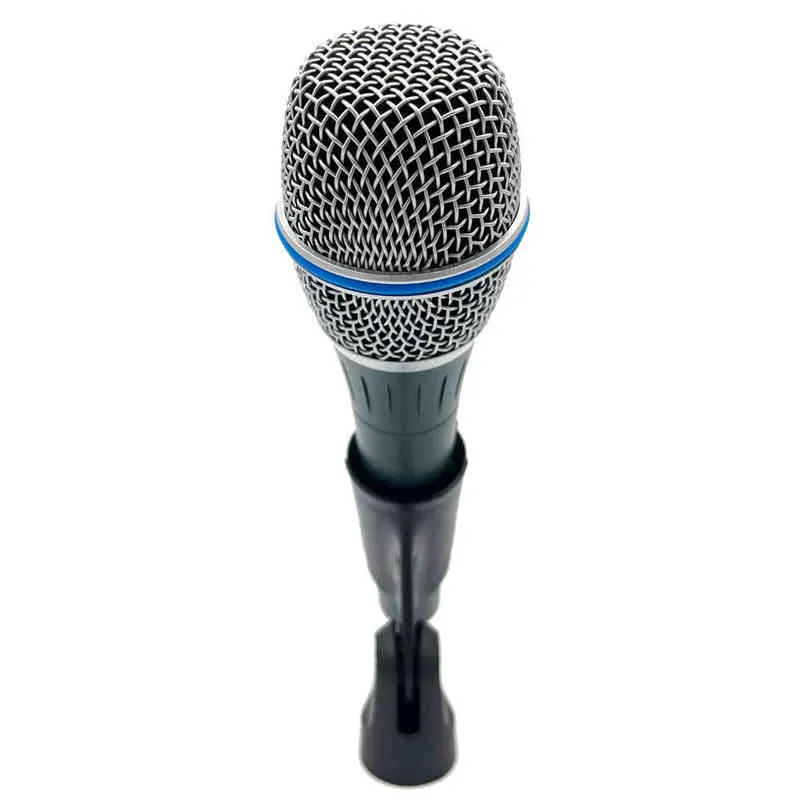 Microphones Microphone vocal dynamique filaire SHURE Beta 87 pour micro cardioïde portable pour karaoké DJ Stage Performance Studio Enregistrement Église T220916