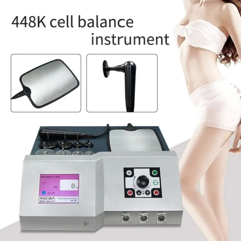 Taşınabilir İnce Ekipman Yüksek Frekanslı 448 KHz Frekans Indiba Deep Beauty Proionic Sistem Vücut Bakımı için