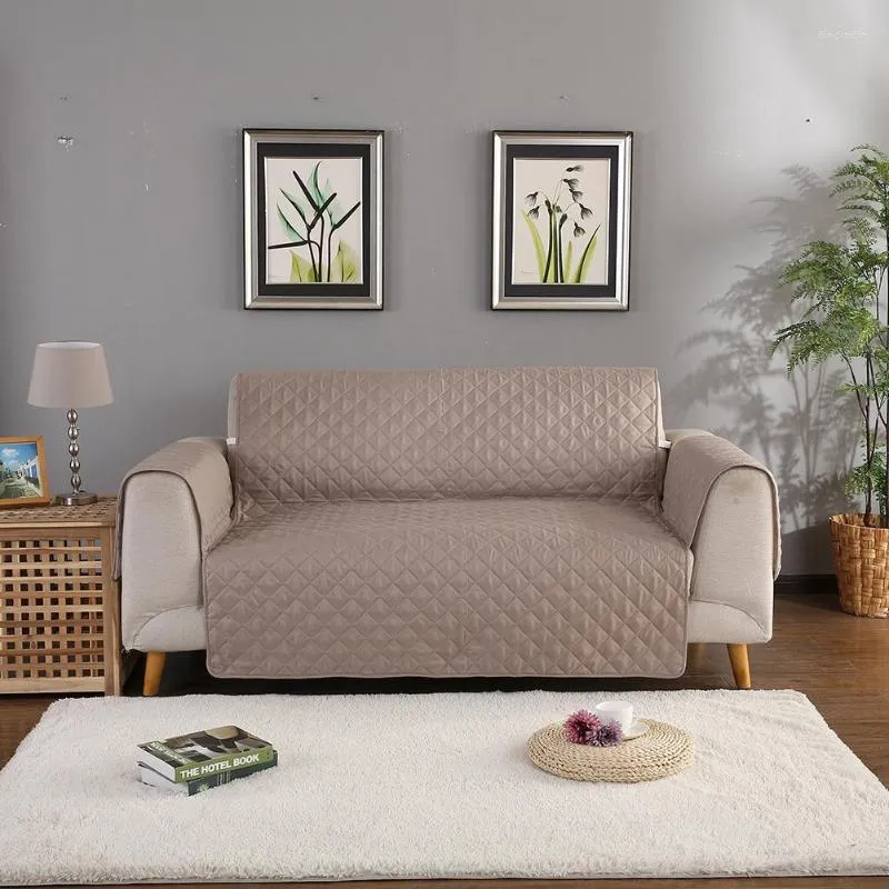 Stoelhoezen ideaal vaste kleur huisdieren sofa deksel wasbare afneembare handdoek armleuning bank slipcoverschair