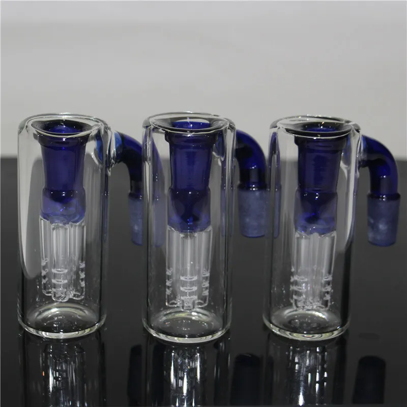 Shisha-Rauchpfeifen-Geschenkbox 14-mm-Glas-Wasserbongs Titan-Quarz-Keramik-Nagelclipschale Bunte auslaufsichere Aschefänger-Bubbler-Rohrbong