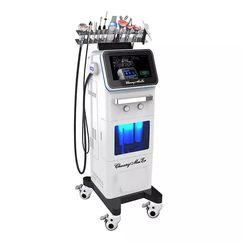 2022 Najnowsze Aqua Peeling Microdermabrazion 10 w 1 tlen Facial Aqua Peel Jet Hydra Water Dermabrazion Maszyna do pielęgnacji skóry