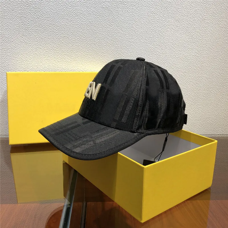 Lyxdesigner basebollkeps F Kepsar Hattar Modetryck för män och klassiska brev modedesigners Hattar Casual Bucket Hat för kvinnor