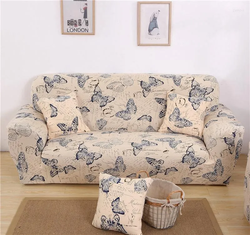 Chair Covers Butterfly Removable European-style Armrest Sectional Sofa Cushion Fabric Fashion Towel Non-slip Cover Four Seasons