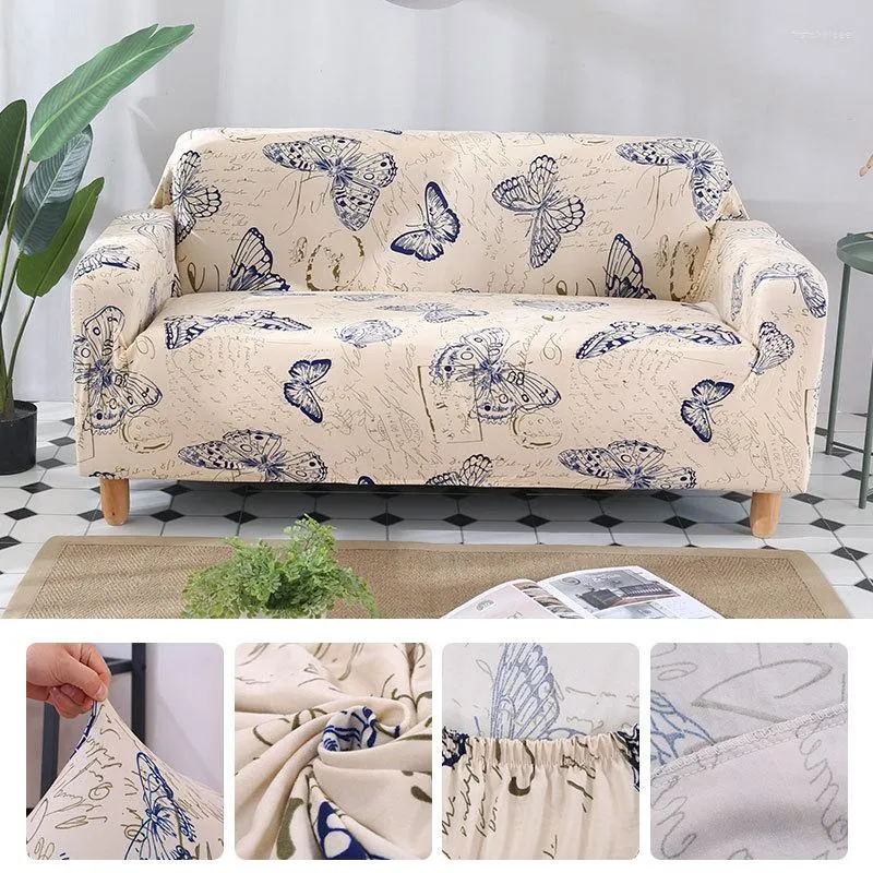 Chair Covers Armchairs Elastic Printed Sofa Protector Butterfly Seat Cover In The Living Room SA47027